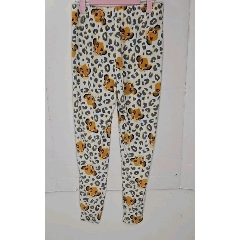 Disney The Lion King Simba 2 Pc Pajama Set Womens Sz XS White‎ Soft Fleece Sleep - Picture 12 of 16
